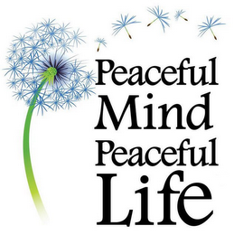 PEACEFUL MIND PEACEFUL LIFE logo