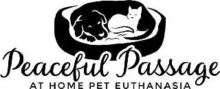 PEACEFUL PASSAGE AT HOME PET EUTHANASIA logo