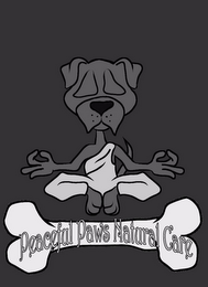 PEACEFUL PAWS NATURAL CARE logo