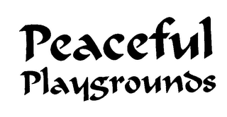 PEACEFUL PLAYGROUNDS logo