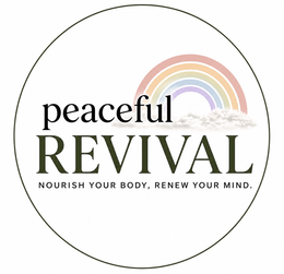PEACEFUL REVIVAL NOURISH YOUR BODY, RENEW YOUR MIND. logo