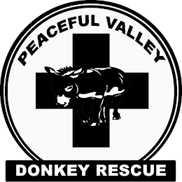 PEACEFUL VALLEY DONKEY RESCUE logo