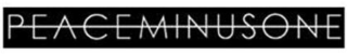 PEACEMINUSONE logo