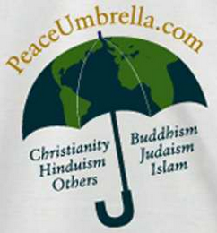 PEACEUMBRELLA.COM, CHRISTIANITY, HINDUISM, OTHERS, BUDDHISM, JUDAISM, ISLAM logo