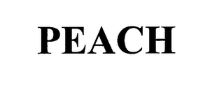 PEACH logo