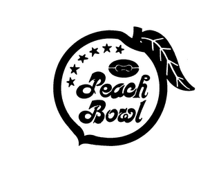 PEACH BOWL logo