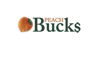 PEACH BUCKS logo