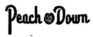 PEACH DOWN logo