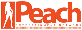 PEACH ENTERTAINMENT NETWORK logo