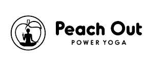 PEACH OUT POWER YOGA logo