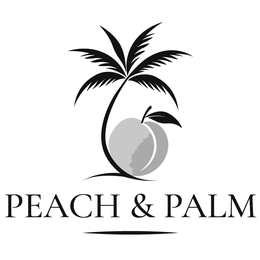 PEACH & PALM logo