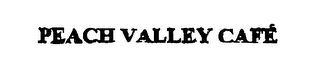 PEACH VALLEY CAFÉ logo