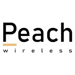 PEACH WIRELESS logo