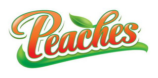 PEACHES logo