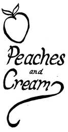 PEACHES AND CREAM logo