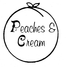 PEACHES & CREAM logo