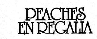 PEACHES EN REGALIA logo
