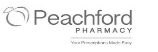 PEACHFORD PHARMACY YOUR PRESCRIPTIONS MADE EASY logo
