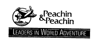 PEACHIN & PEACHIN LEADERS IN WORLD ADVENTURE logo