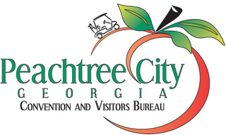 PEACHTREE CITY GEORGIA CONVENTION & VISITORS BUREAU logo