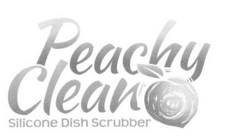 PEACHY CLEAN SILICONE DISH SCRUBBER logo