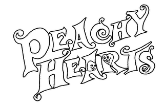 PEACHY HEARTS logo