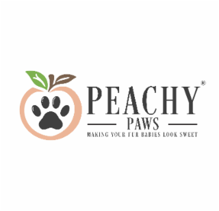 PEACHY PAWS MAKING YOUR FUR BABIES LOOK SWEET logo