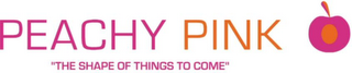 PEACHY PINK "THE SHAPE OF THINGS TO COME" logo