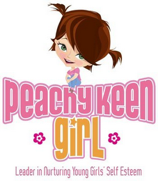 PEACHYKEEN GIRL LEADER IN NURTURING YOUNG GIRLS' SELF ESTEEM logo