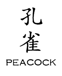PEACOCK logo