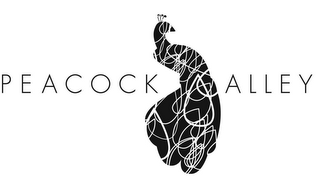 PEACOCK ALLEY logo