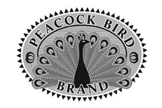 PEACOCK BIRD BRAND logo