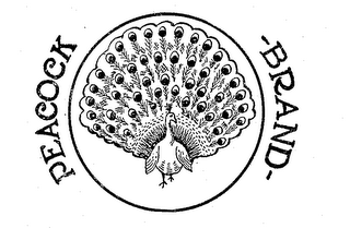 PEACOCK BRAND logo
