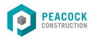 PEACOCK CONSTRUCTION P logo
