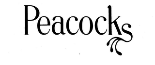 PEACOCKS logo