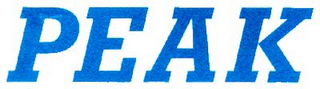 PEAK logo