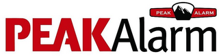 PEAK ALARM PEAK ALARM logo