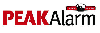 PEAK ALARM PEAK ALARM logo