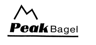 PEAK BAGEL logo