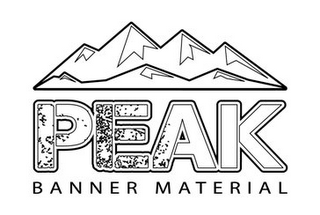 PEAK BANNER MATERIAL logo