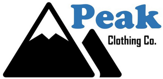 PEAK CLOTHING CO. logo