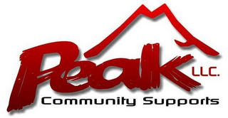 PEAK COMMUNITY SUPPORTS LLC. logo