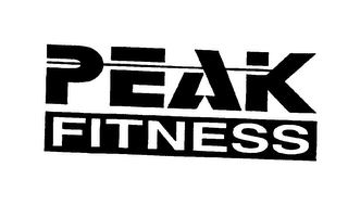 PEAK FITNESS logo
