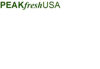 PEAK FRESH USA logo