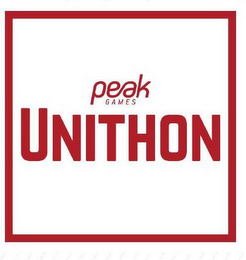 PEAK GAMES UNITHON logo