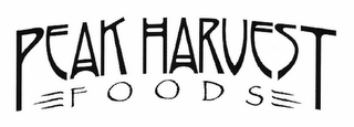 PEAK HARVEST FOODS logo