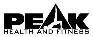 PEAK HEALTH AND FITNESS logo