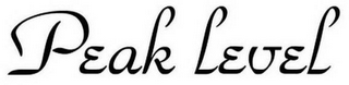 PEAK LEVEL logo