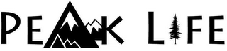 PEAK LIFE logo