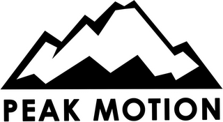 PEAK MOTION logo